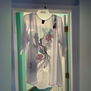 Torrid Hello Kitty Cover up? Kimono?